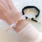 Rastaclat "I Love U" Bracelet - Pale Pink