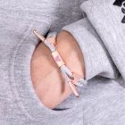 Rastaclat "I Love U" Bracelet - Light Grey