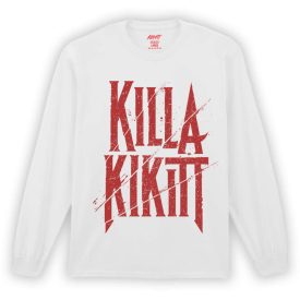 Killakikitt "Horror" hosszú ujjú póló - Fehér
