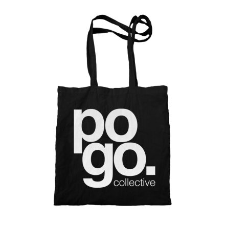 Pogo "Icon" tote bag - Black/White