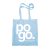 Pogo "Icon" tote bag - Sky Blue/White