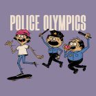 Pogo "Police Olympics" hoodie - Lilac