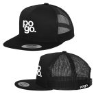 Pogo "Headbang" trucker cap - Black/White