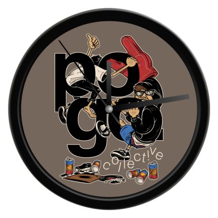 Pogo Get Smashed wall clock