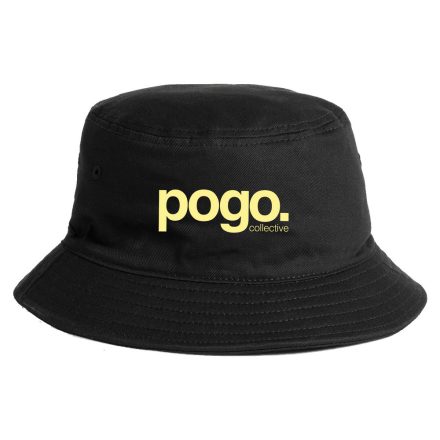 Pogo Classic Bucket Hat - Black/Lemon