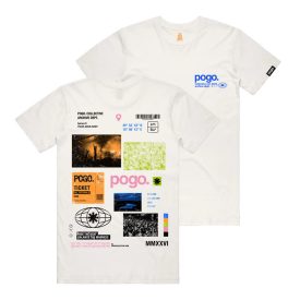 Pogo Archive Tee - Series 01 - Bone