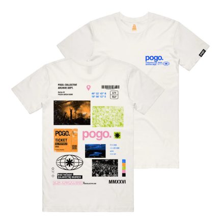 Pogo Archive Tee - Series 01 - Bone