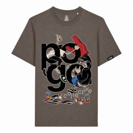 Pogo Get Smashed Tee - Mocha