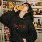 'STILL WAITING' Hoodie - Black